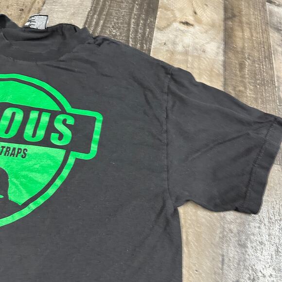 Y2K Famous Stars And Straps Shirt Men's Size XL Black Short Sleeve VTG - Picture 9 of 10